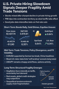 U.S. private hiring slowdown